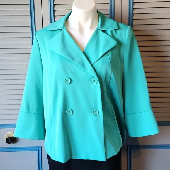 Courtenay Teal Blazer - Picture 2 of 15